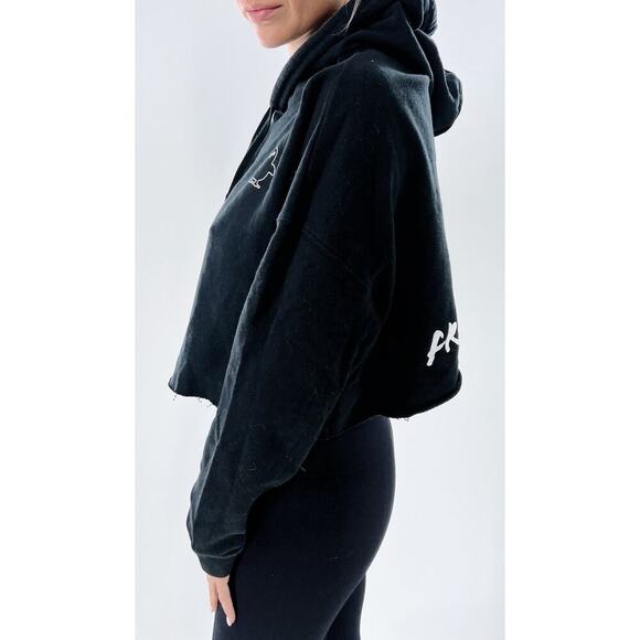 Barstool Sports Friday Energy Black Hoodie Sweatshirt Size Medium - Picture 2 of 4